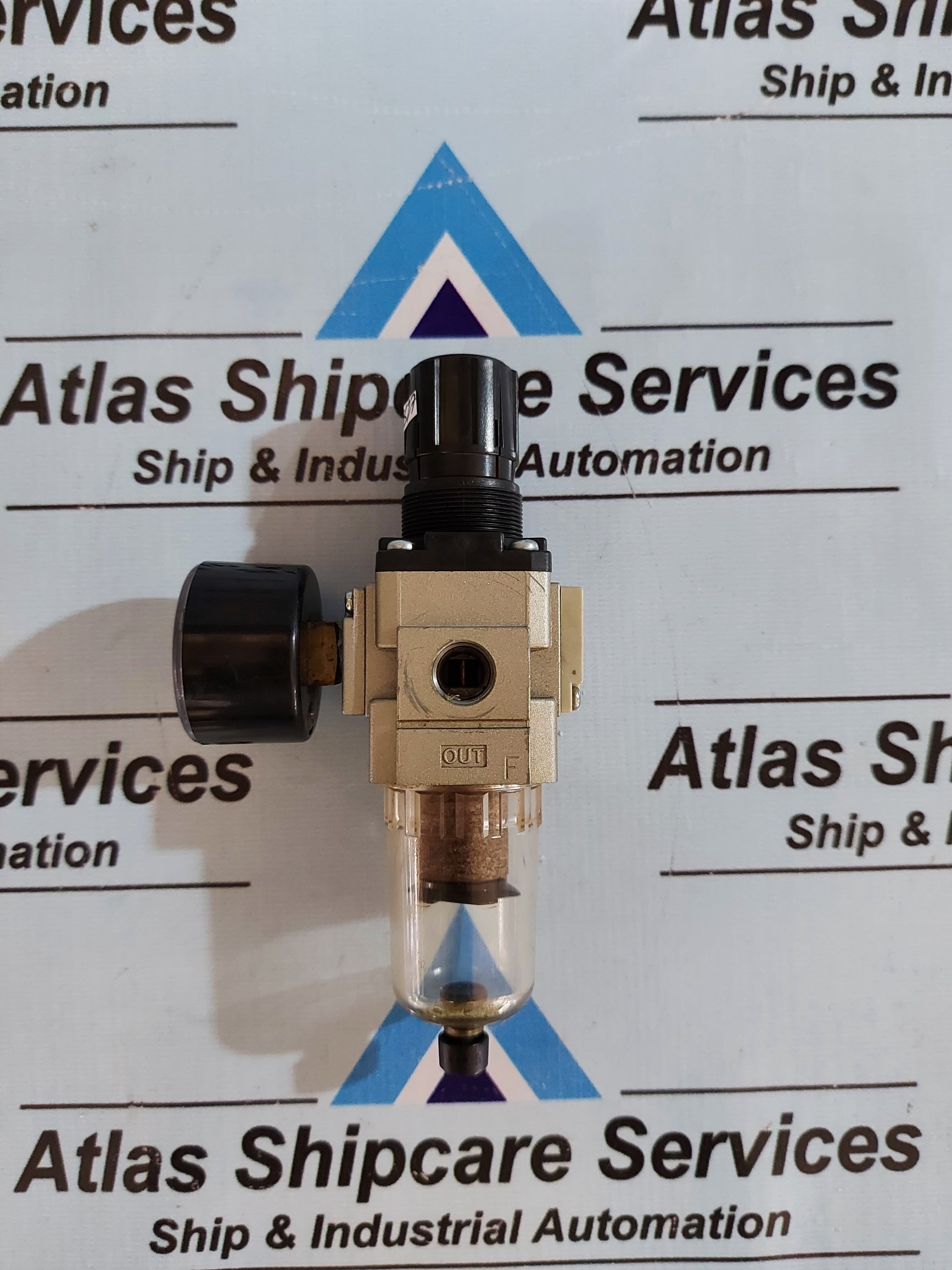 SMC AW2-F02 PNEUMATIC PRESSURE FILTER REGULATOR